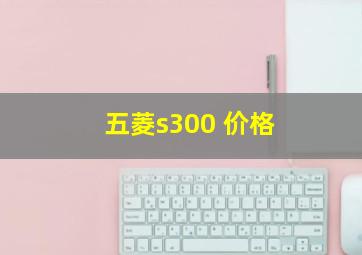 五菱s300 价格